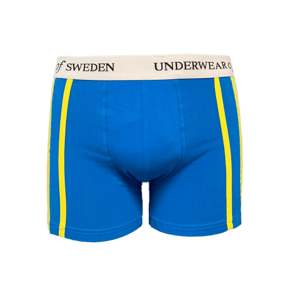 Underwear Of Sweden Boxer Shorts 5 Pack S / Black/White / Brushed cotton Elastane Mens Boxers 5-Pack  (BLue)