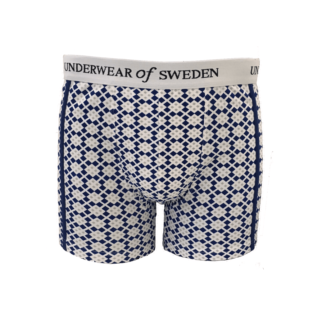 Underwear Of Sweden Boxer Shorts 5 Pack S / Black/White / Brushed cotton Elastane Mens Boxers 5-Pack  (Diamond)