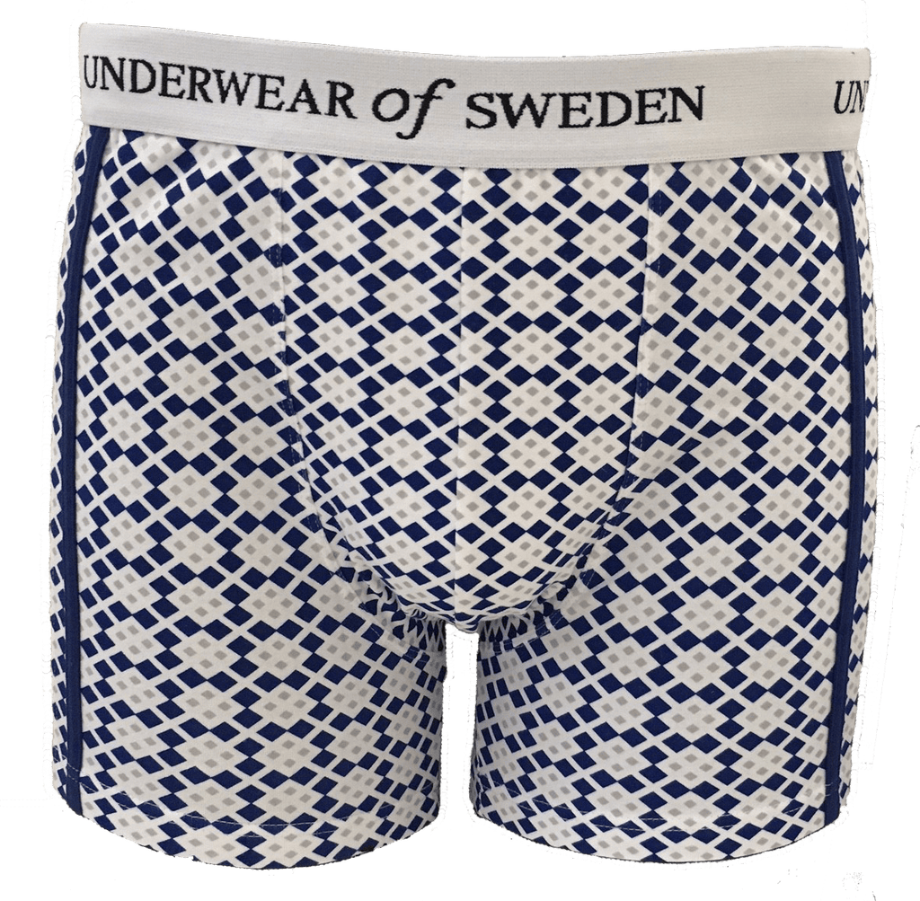 Underwear Of Sweden Boxer Shorts Underwear of Sweden Boxer Shorts- Diamond Pattern x 3 pack