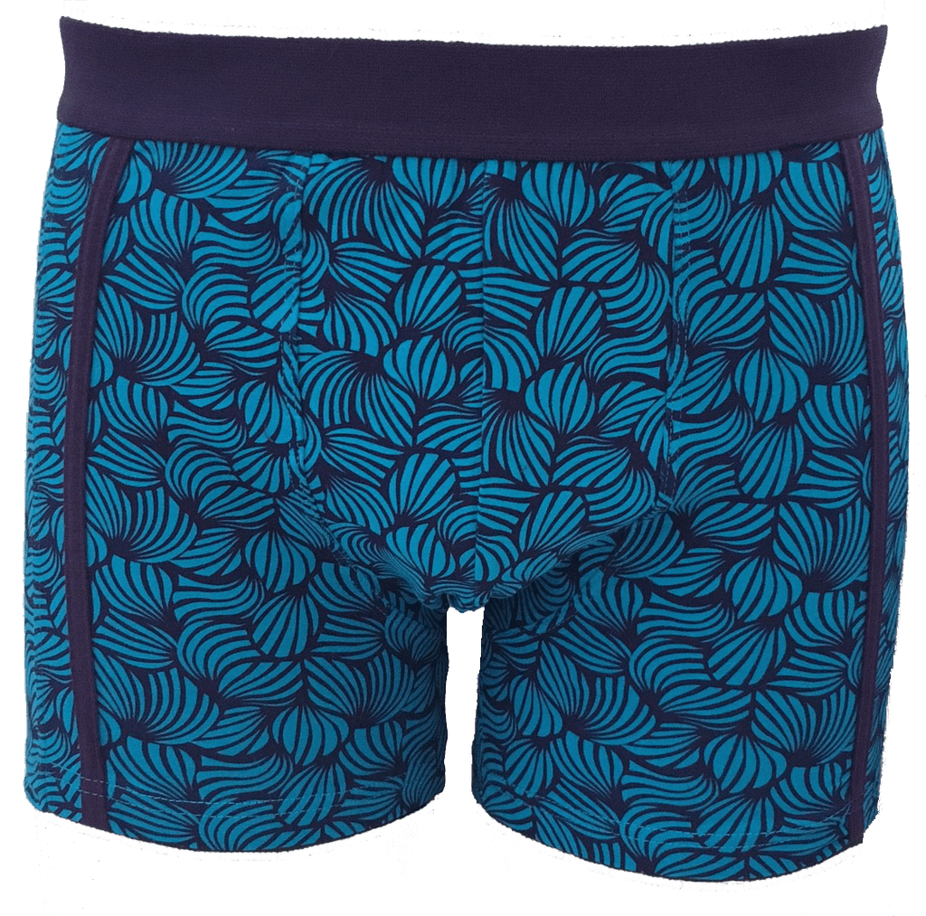Underwear Of Sweden Boxer Shorts Underwear of Sweden Boxer Shorts- Leaf Pattern x3 pack